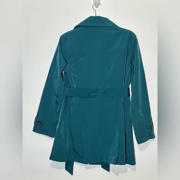 London Fog Women's Teal Trench Coat
Raincoat size M - Picture 2 of 15